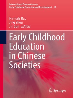 cover image of Early Childhood Education in Chinese Societies